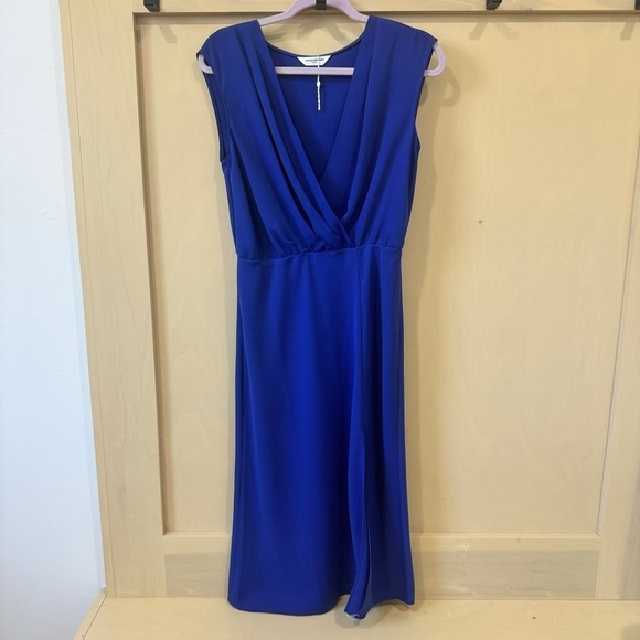 Amanda Uprichard Matthews Dress in Admiral Blue  | medium - Picture 5 of 8